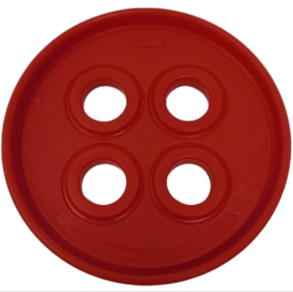 VINTAGE PLAYSKOOL THREAD SEWING BUTTON TODDLER LEARNING TOY - Picture 12 of 15